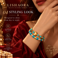 Bracelet set — Worn together on the wrist